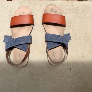 Universal Thread Denim Sandals